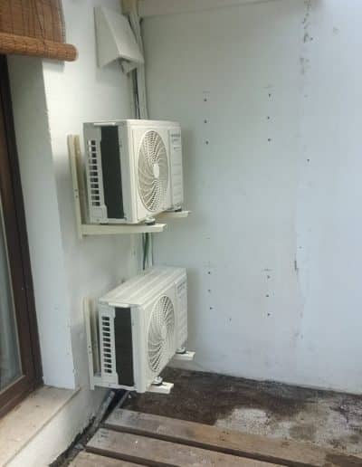 instalación de aire acondicionado